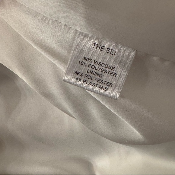 Women's The Sei White Blazer - Picture 5 of 7